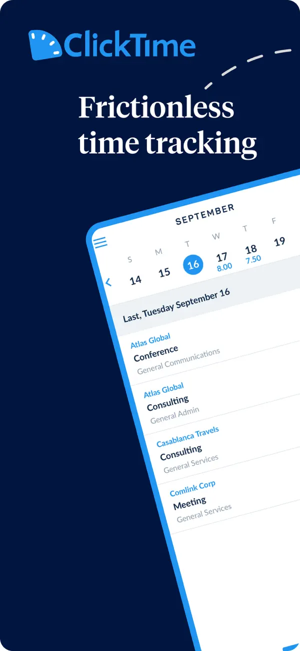 ClickTime - Time and Expenses screenshot 6