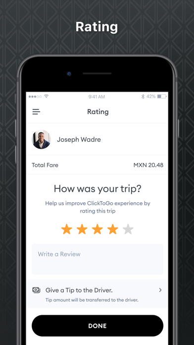 ClickToGo User screenshot 1
