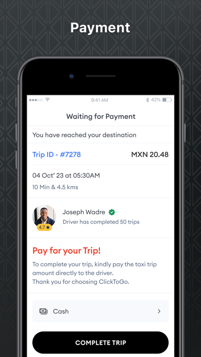 ClickToGo User screenshot 3