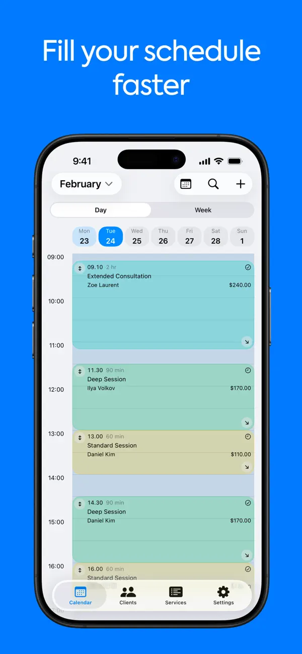 Client Planner screenshot 5