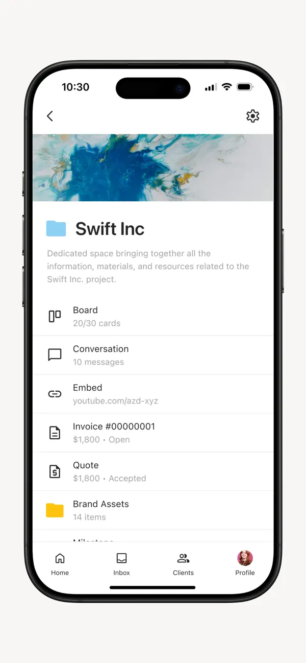 Client Portal by Kitchen.co screenshot 2