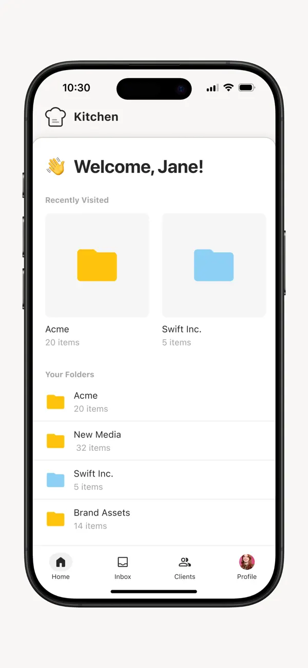 Client Portal by Kitchen.co screenshot 5