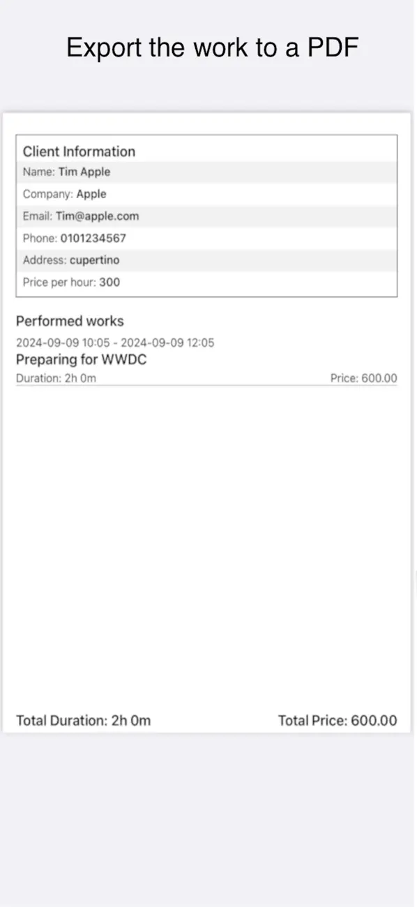 Client Work Manager screenshot 1