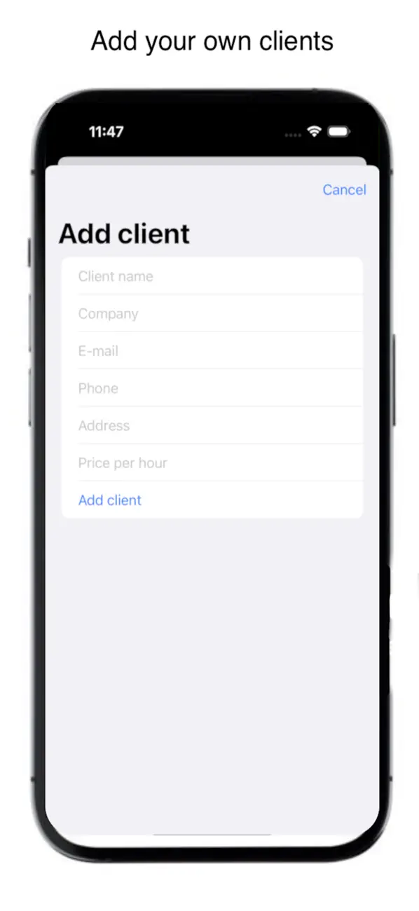 Client Work Manager screenshot 4