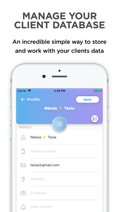 Clients: Your Client Book, CRM screenshot 4