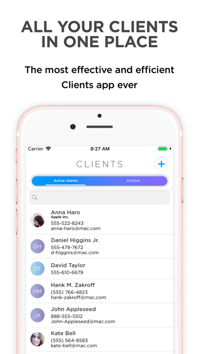 Clients: Your Client Book, CRM screenshot 5