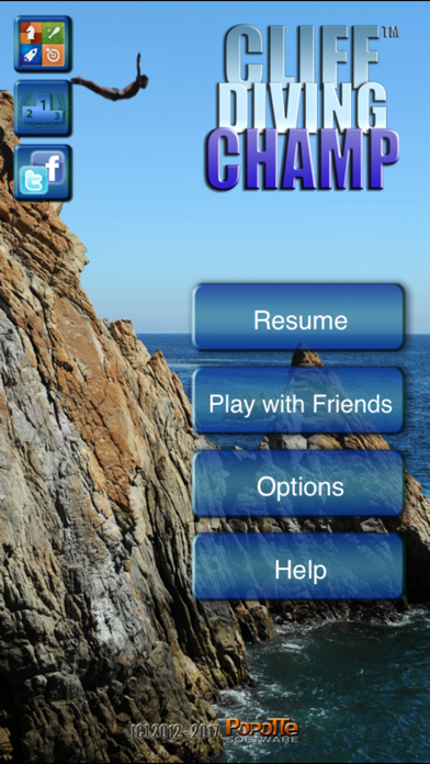 Cliff Diving Champ screenshot 5