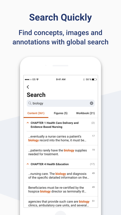ClinicalKey Student Bookshelf screenshot 2