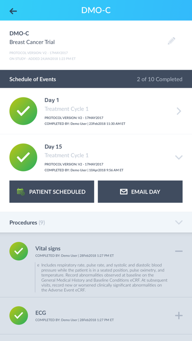 ClinOne screenshot 2