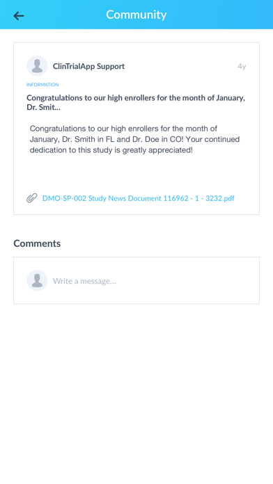 ClinOne screenshot 4