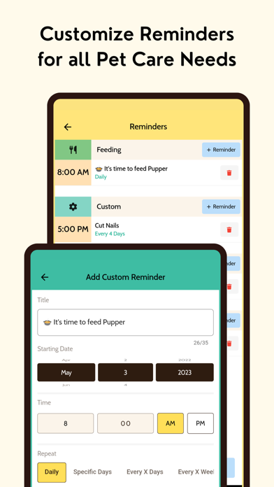 Clio: Dog Cat Pet Care Tracker screenshot 4
