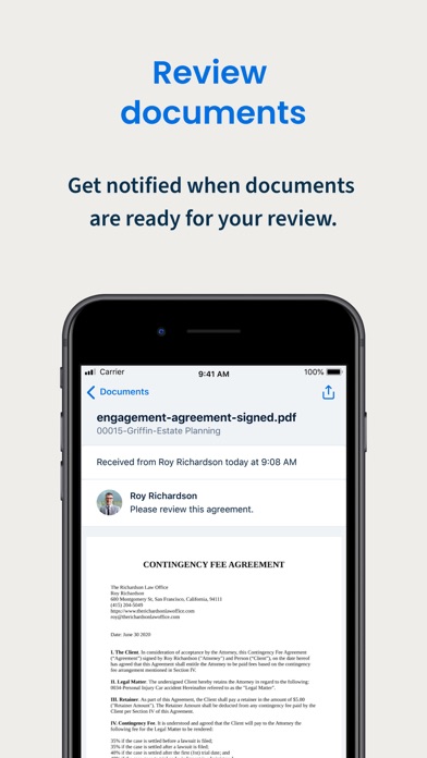Clio for Clients screenshot 3