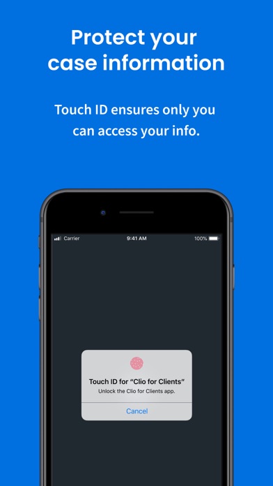 Clio for Clients screenshot 2