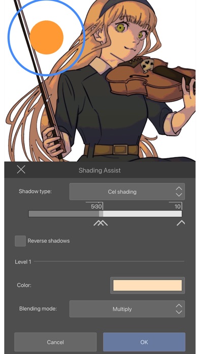 Clip Studio Paint for iPhone screenshot 5