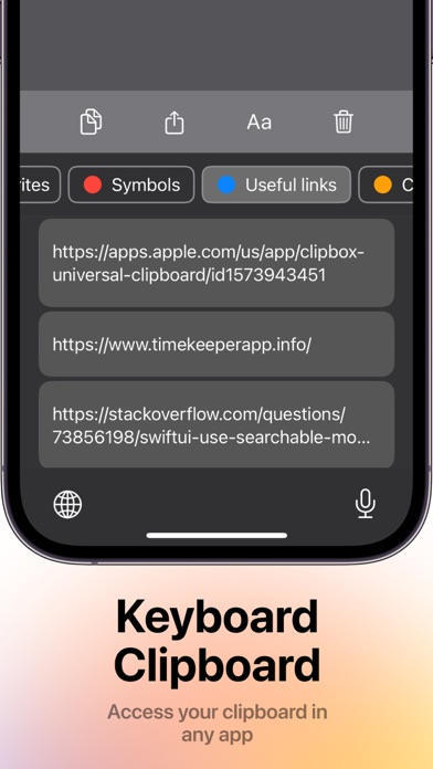 Clipboard : Clipbox screenshot 3