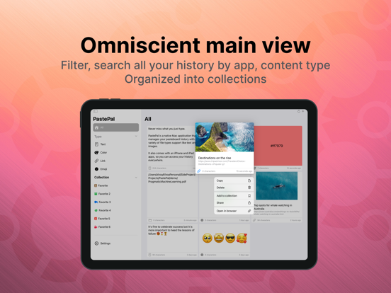 Clipboard Manager - PastePal screenshot 1
