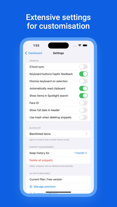 Clipboard Manager - Pycopaste screenshot 2