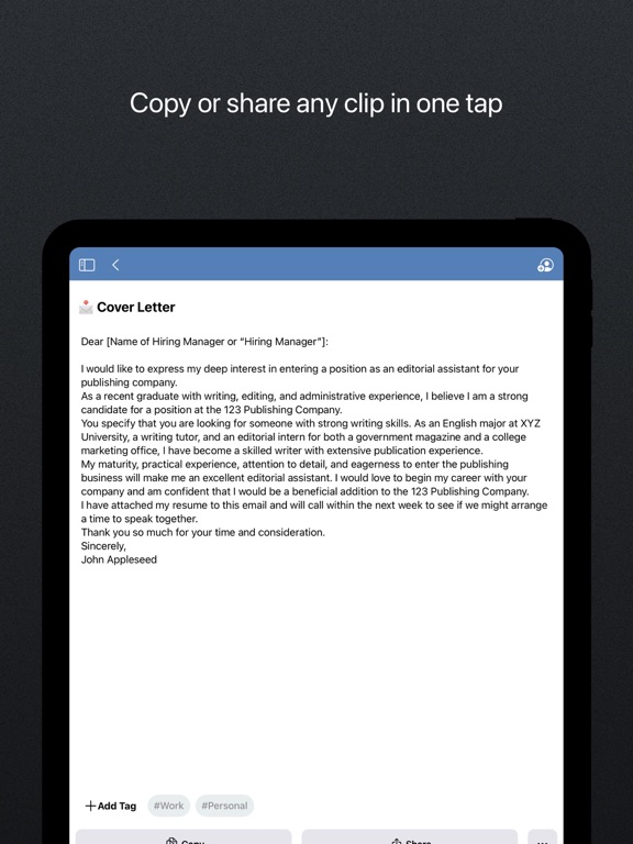 Clipboard PRO: Paste Anywhere screenshot 8
