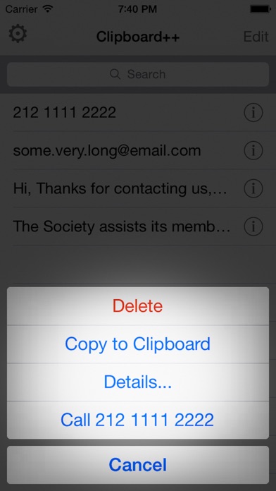 Clipboard++ screenshot 3