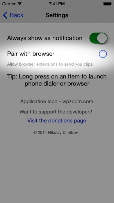 Clipboard++ screenshot 1