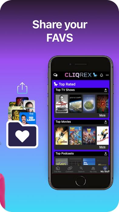 CliqRex: TV Book Podcast Recs screenshot 5