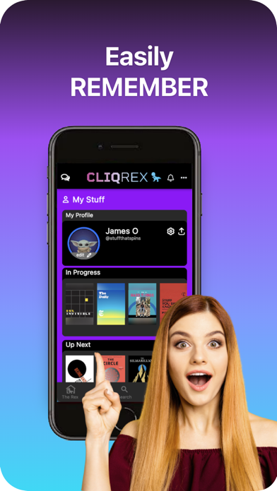 CliqRex: TV Book Podcast Recs screenshot 4