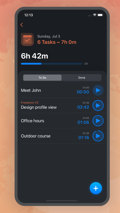 CLOC: Tasks & Time Tracker screenshot 1