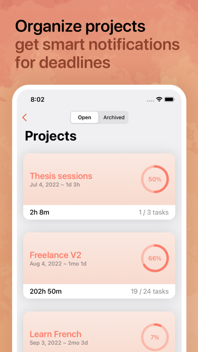 CLOC: Tasks & Time Tracker screenshot 3