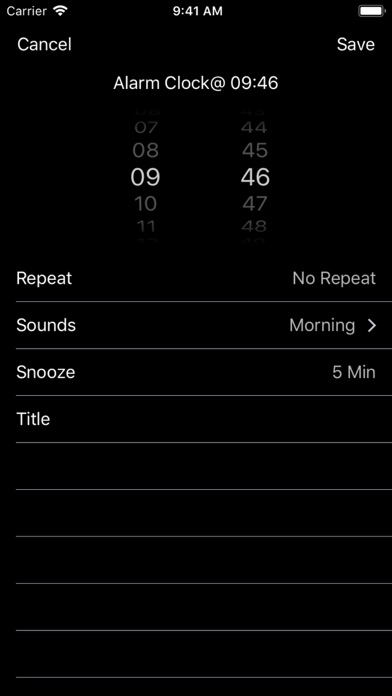 Clock Face - desktop alarm screenshot 1