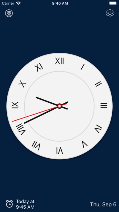 Clock Face - desktop alarm screenshot 3