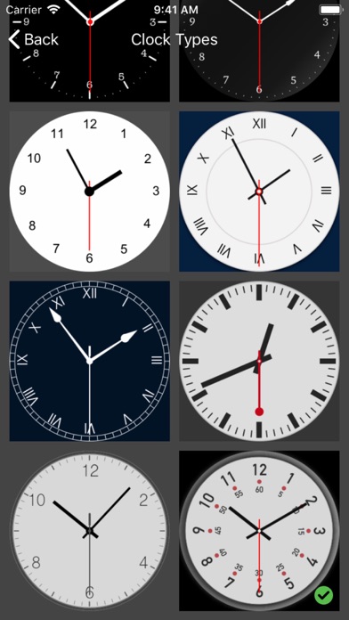 Clock Face - desktop alarm screenshot 2