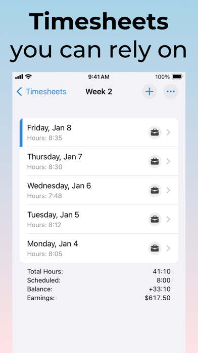Clock in clock out: Flexishift screenshot 5