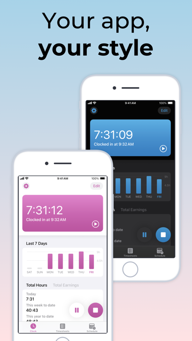 Clock in clock out: Flexishift screenshot 2