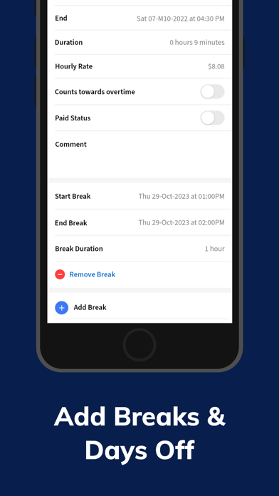 Clock In & Out Hours Tracker screenshot 4