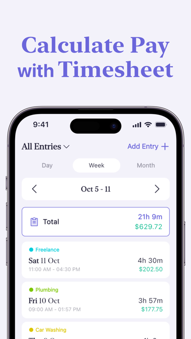 Work Hours Tracker - Clock In screenshot 5