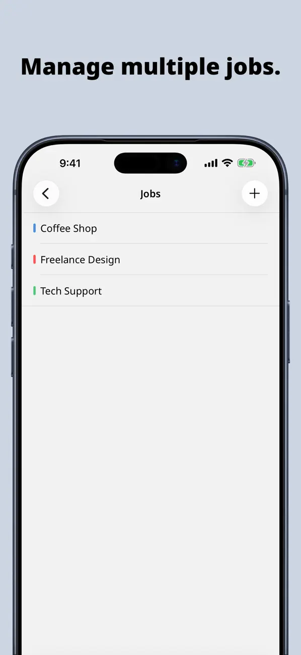 Clock In: Work Hours Tracker screenshot 1