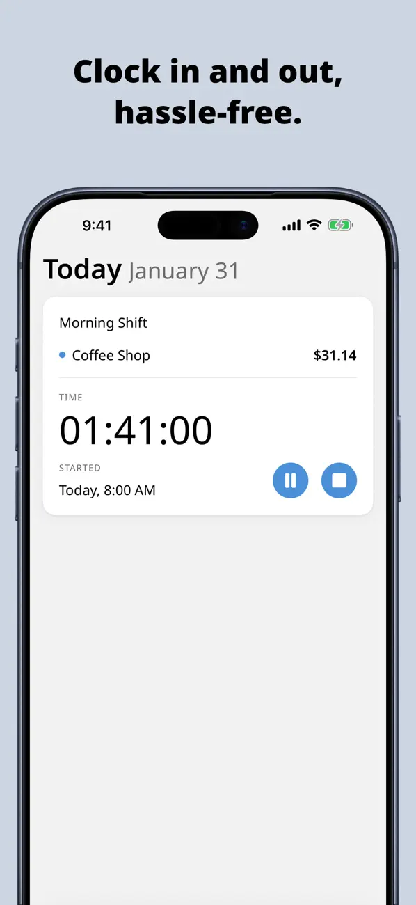Clock In: Work Hours Tracker screenshot 5