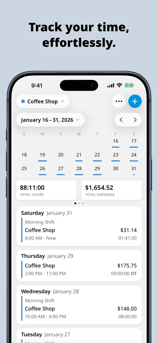 Clock In: Work Hours Tracker screenshot 6
