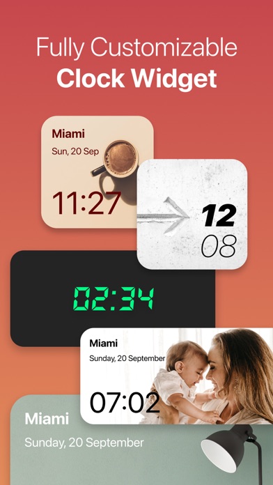 Clock Widget: Custom Clock App screenshot 3