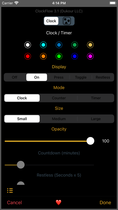 ClockFlow screenshot 2