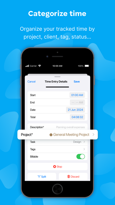 Clockify Time Tracker screenshot 5