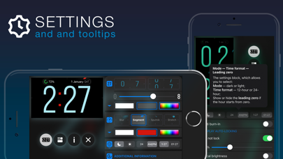 ClockPhone big digital clocks screenshot 4