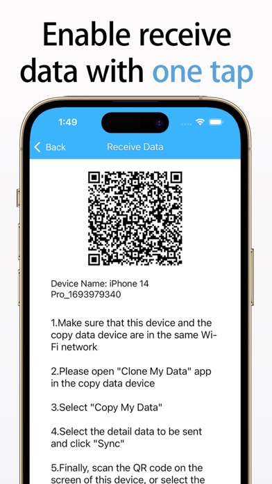 Clone My Data-Sync&Backup Data screenshot 3