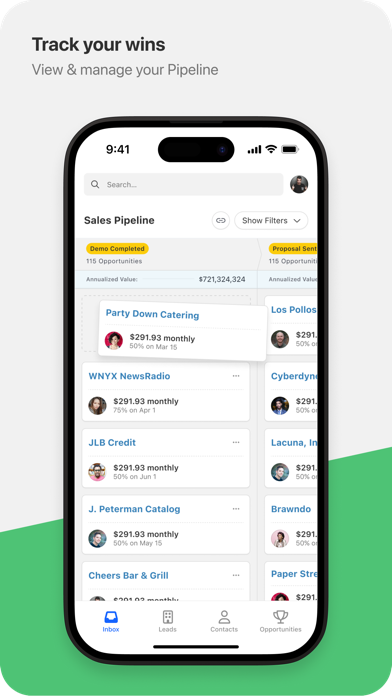 Close CRM screenshot 2