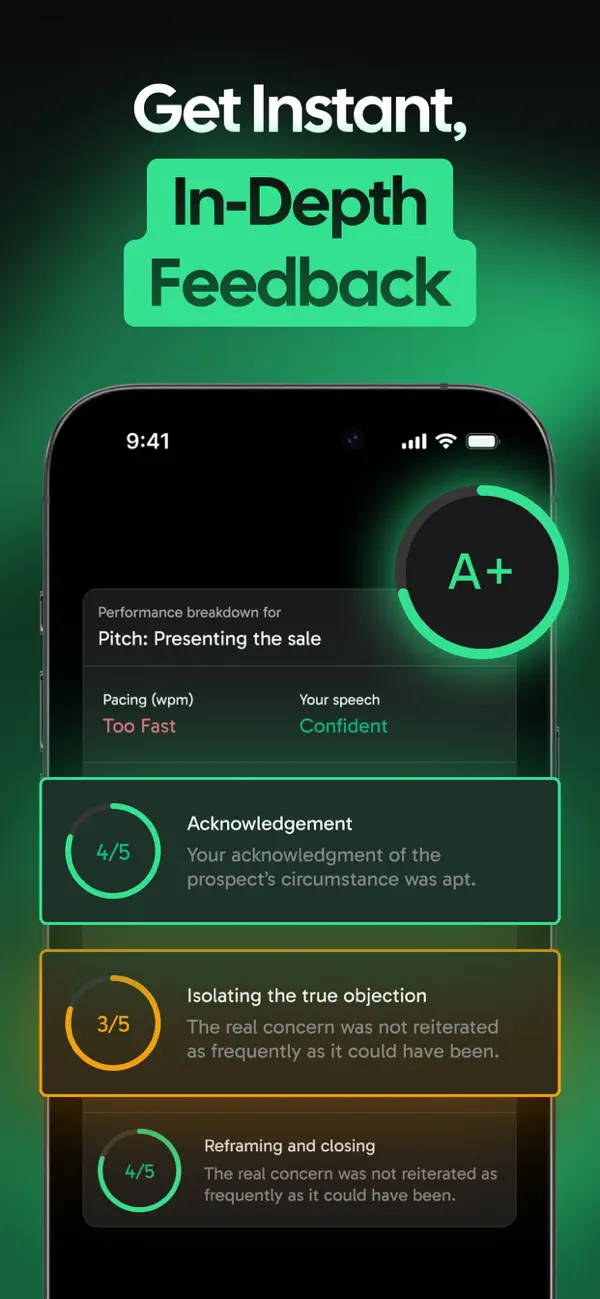 CloserCoach - AI Sales Trainer screenshot 3