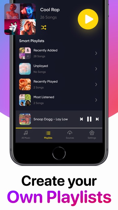 Cloud Music Player Offline App screenshot 1