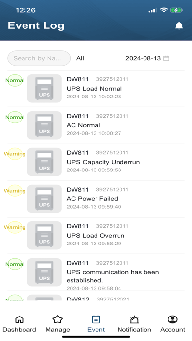 Cloud4UPS screenshot 1
