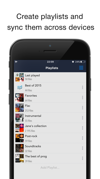 CloudBeats: Cloud Music Player screenshot 1