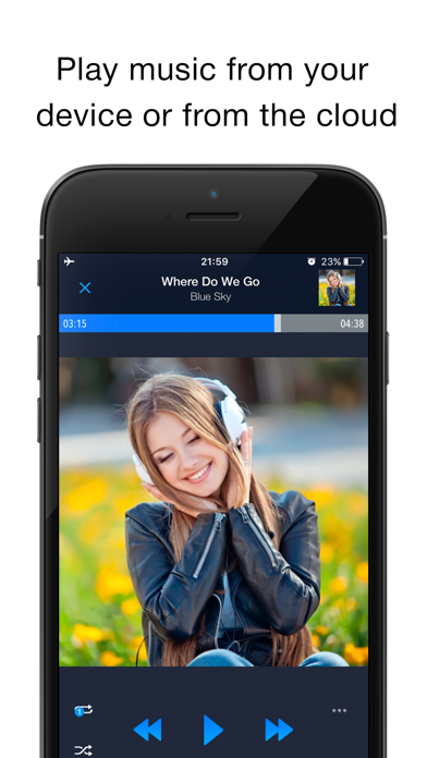 CloudBeats: Cloud Music Player screenshot 4