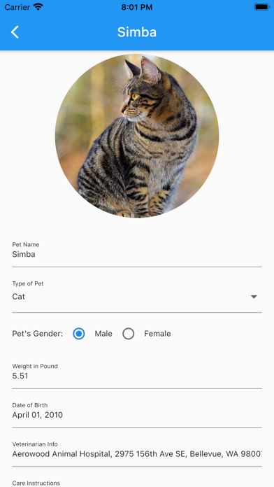 Cloudy Pet Sitter & Dog Walker screenshot 1